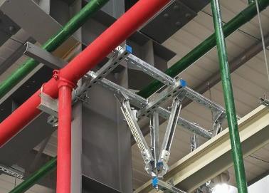 泉港该抗震支架的整体式支吊架结构协调性好
